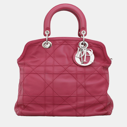 Dior: Розовая сумка-шоппер 