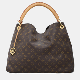 Louis Vuitton: Коричневая сумка 