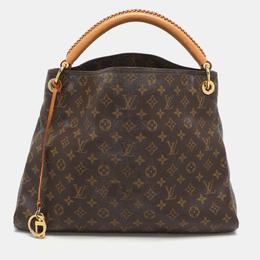 Louis Vuitton: Коричневая сумка 