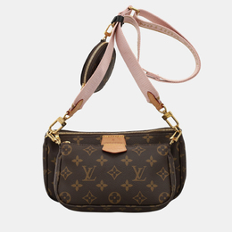 Louis Vuitton: Коричневая сумка  Pochette Accessoires