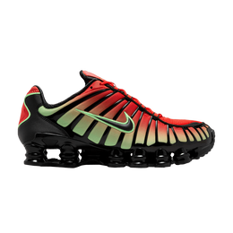 Nike: Красные кроссовки  Shox TL