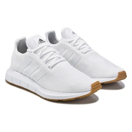 Adidas: Белые кроссовки  Swift Run