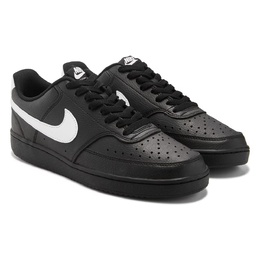 Nike: Чёрные кроссовки  Court Vision Low