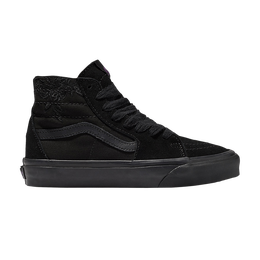 Vans: Чёрные кроссовки  SK8-Hi Tapered