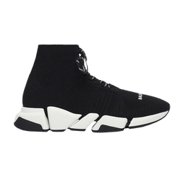 Balenciaga: Чёрные кроссовки  Speed.2