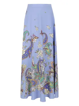ETRO: Юбка с принтом 