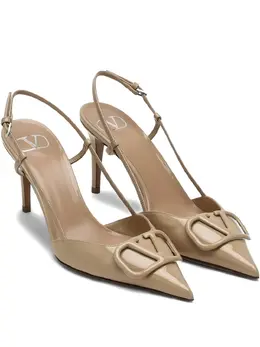 Valentino Garavani: Бежевые туфли 