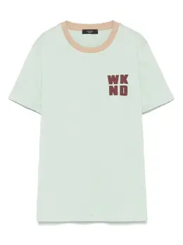 Weekend Max Mara: Зелёная футболка 