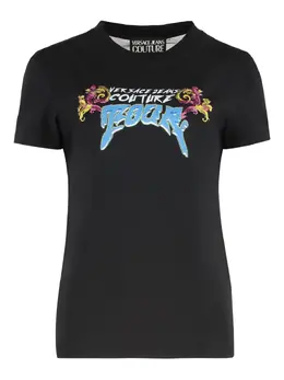 Versace Jeans Couture: Футболка с принтом 