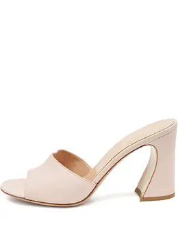 Gianvito Rossi: Розовые сабо 