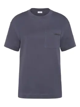 Brunello Cucinelli: Синяя футболка 