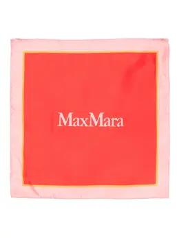 Max Mara: Шарф с принтом 