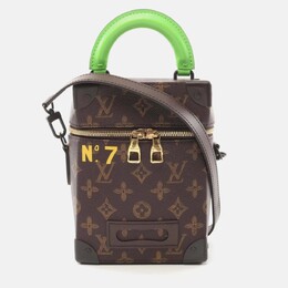 Louis Vuitton: Коричневая сумка 