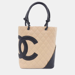 Chanel: Бежевая сумка 