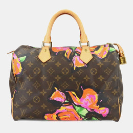 Louis Vuitton: Коричневая сумка  Speedy 30