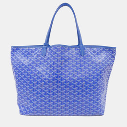 Goyard: Голубая сумка 