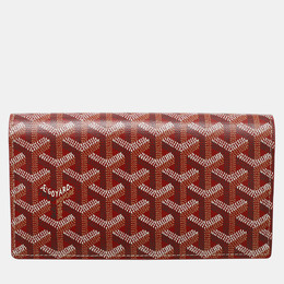 Goyard: Красный кошелёк 