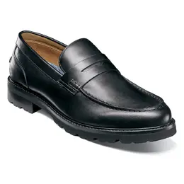 Florsheim: Чёрные мокасины 