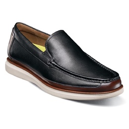 Florsheim: Чёрные мокасины 