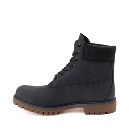 Timberland: Синие ботинки 