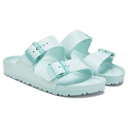 Birkenstock: Зелёные сандалии 