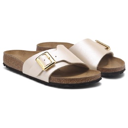 Birkenstock: Белые сандалии 