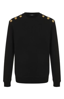 Balmain: Хлопковый свитшот 