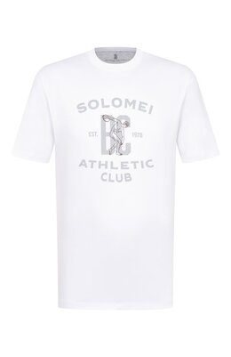 Brunello Cucinelli: Хлопковая футболка 