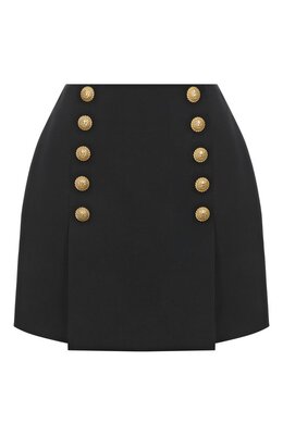 Balmain: Юбка из шерсти 