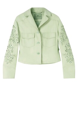 ERMANNO SCERVINO: Зелёный жакет 
