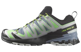Salomon: Зелёные кроссовки 