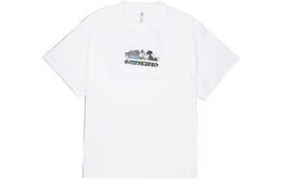 Converse: Белая футболка 