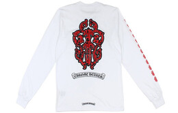 Chrome Hearts: Белая футболка 