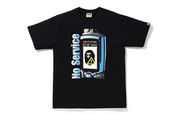 A BATHING APE: Белая футболка 