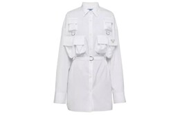 Prada: Белая рубашка 
