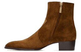 Saint Laurent: Ботинки  Wyatt 40