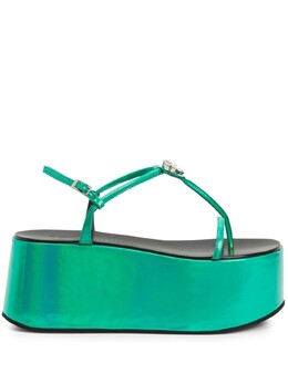 Giuseppe Zanotti: Зелёные босоножки 