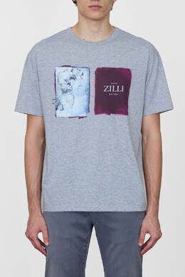 Zilli: Меланжевая футболка 