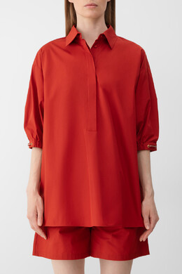 Max Mara: Хлопковая блуза 