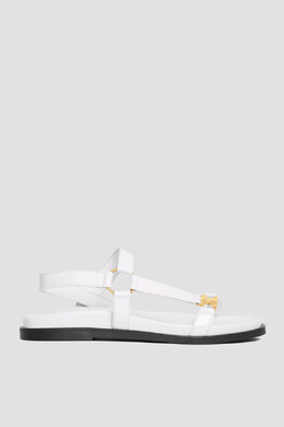 Celine: Белые сандалии 