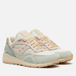 Saucony: Зелёные кроссовки  Shadow 6000