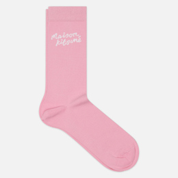 Maison Kitsune: Розовые носки 