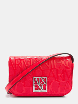 Armani Exchange: Красная сумка 