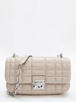 Michael Kors: Бежевая сумка 