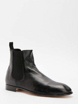 Officine Creative: Чёрные ботинки 