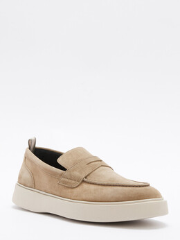 Officine Creative: Коричневые туфли 