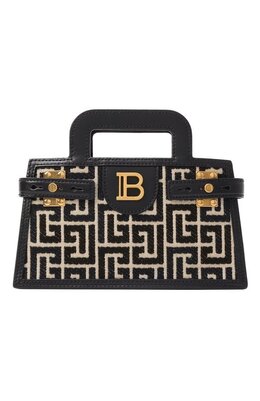 Balmain: Чёрная сумка  B-Buzz