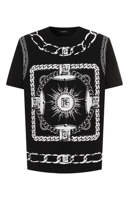 Balmain: Хлопковая футболка 