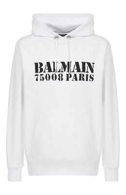 Balmain: Хлопковая толстовка 