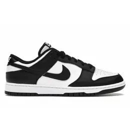 NIKE: Чёрные кроссовки  Dunk Low Retro